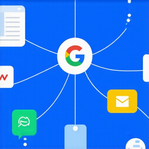 Diagram illustrating SEO signals influencing Google My Business ranking