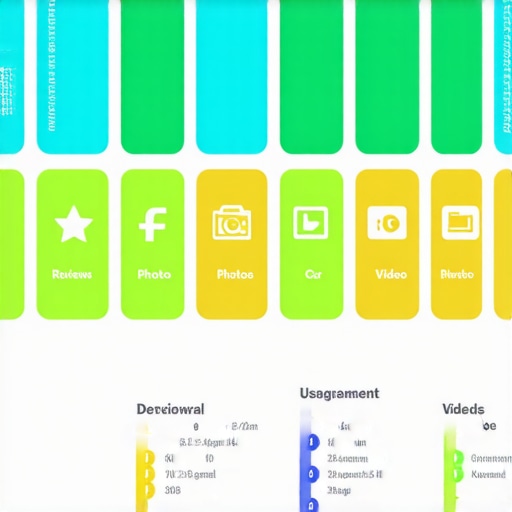 Infographic illustrating how multimedia engagement and behavioral signals enhance Google My Business ranking factors.
