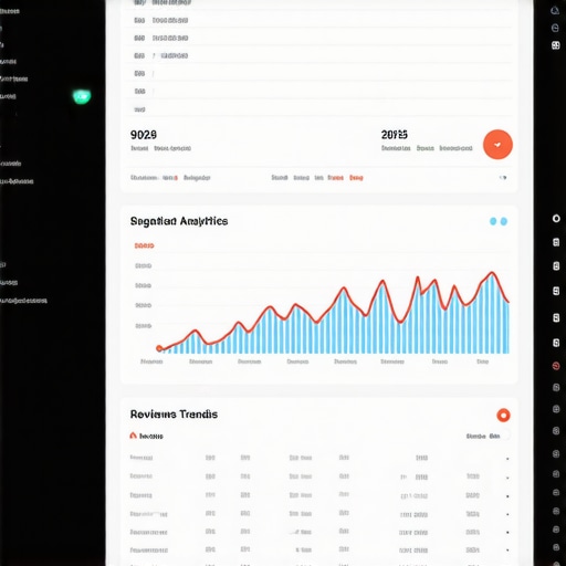 GMB dashboard with analytics on reviews, signals, and rankings for 2025.
