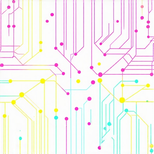 A detailed illustration of interconnected signals enhancing GMB ranking