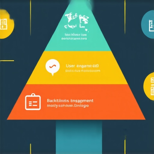 Infographic illustrating the hierarchy of SEO signals affecting GMB rankings, emphasizing user engagement over technical factors.