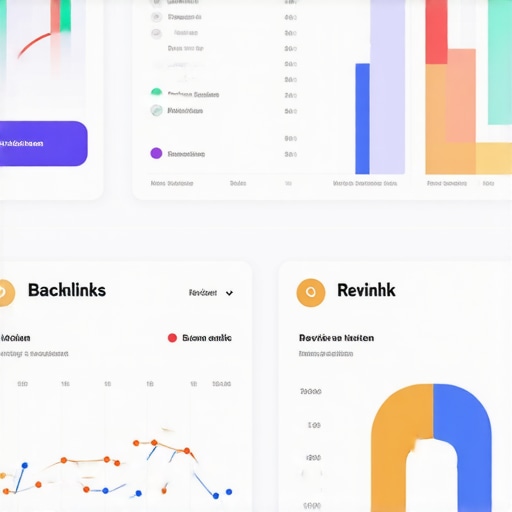 Screenshot of SEO tools tracking backlinks, reviews, and NAP consistency for local SEO