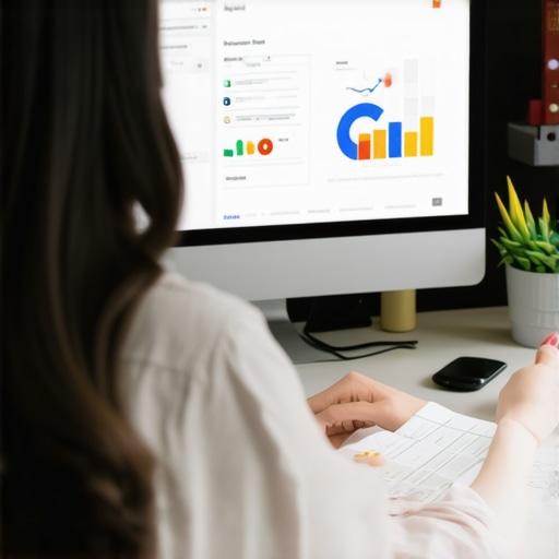 SEO expert reviewing GMB profile for spam, fake reviews, and backlinks to improve local rankings.