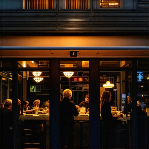 Business storefront illustrating a well-optimized GMB listing with vibrant photos and signage