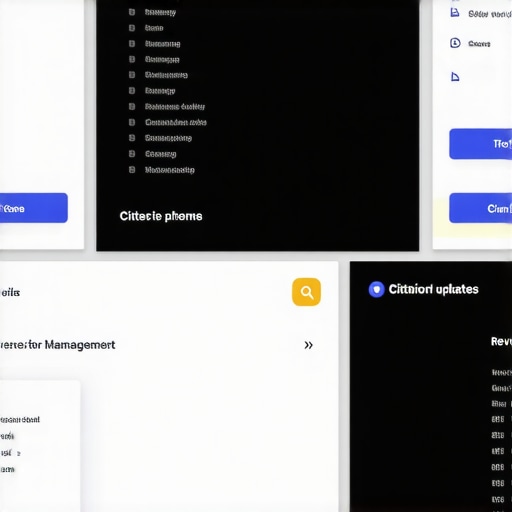 Dashboard displaying citation audit and review request campaigns for local SEO