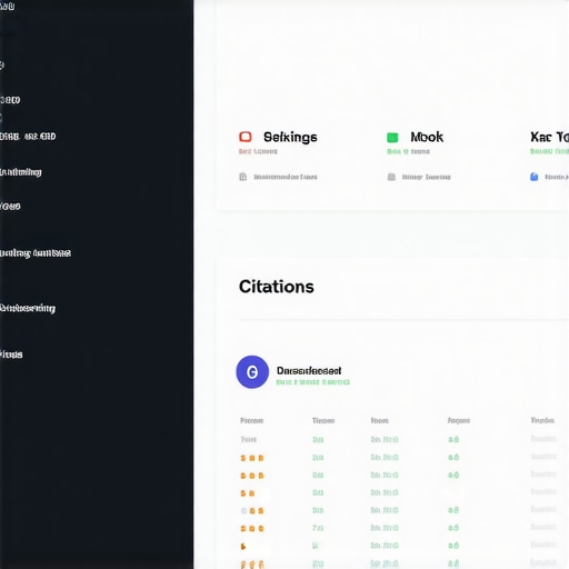 Screenshot of SEO management dashboard showing ranking and review metrics