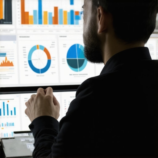 A detailed digital dashboard showing SEO signals and analytics for maintaining Google My Business rankings.