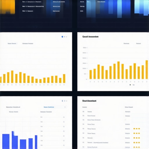 Person analyzing SEO data on a computer for GMB ranking health