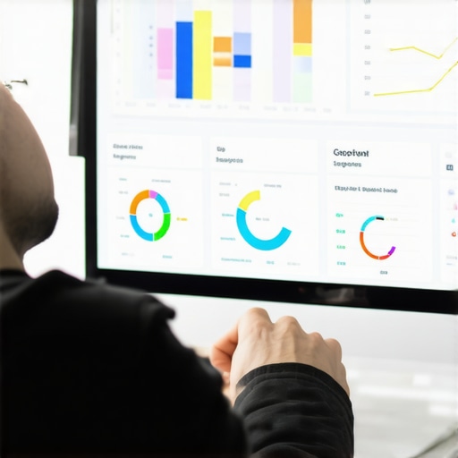 Person reviewing local SEO signals on a computer