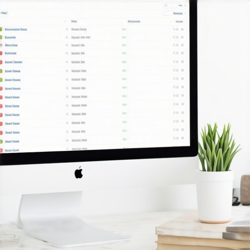 A professional managing multiple SEO dashboards for local business ranking maintenance.