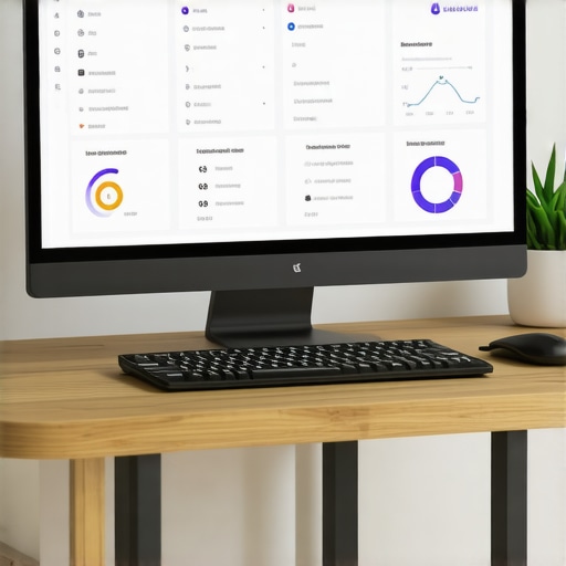 A workspace with SEO tools analyzing Google My Business signals