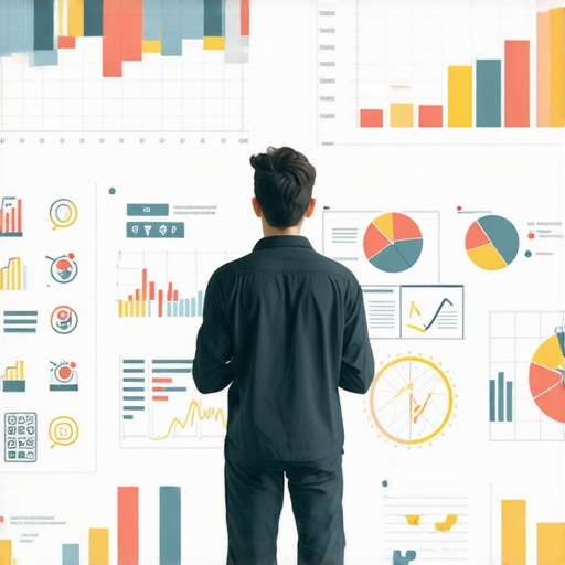 Person analyzing SEO audit charts and checklists for local SEO health